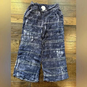 En Crème Wide-Leg Pant- medium